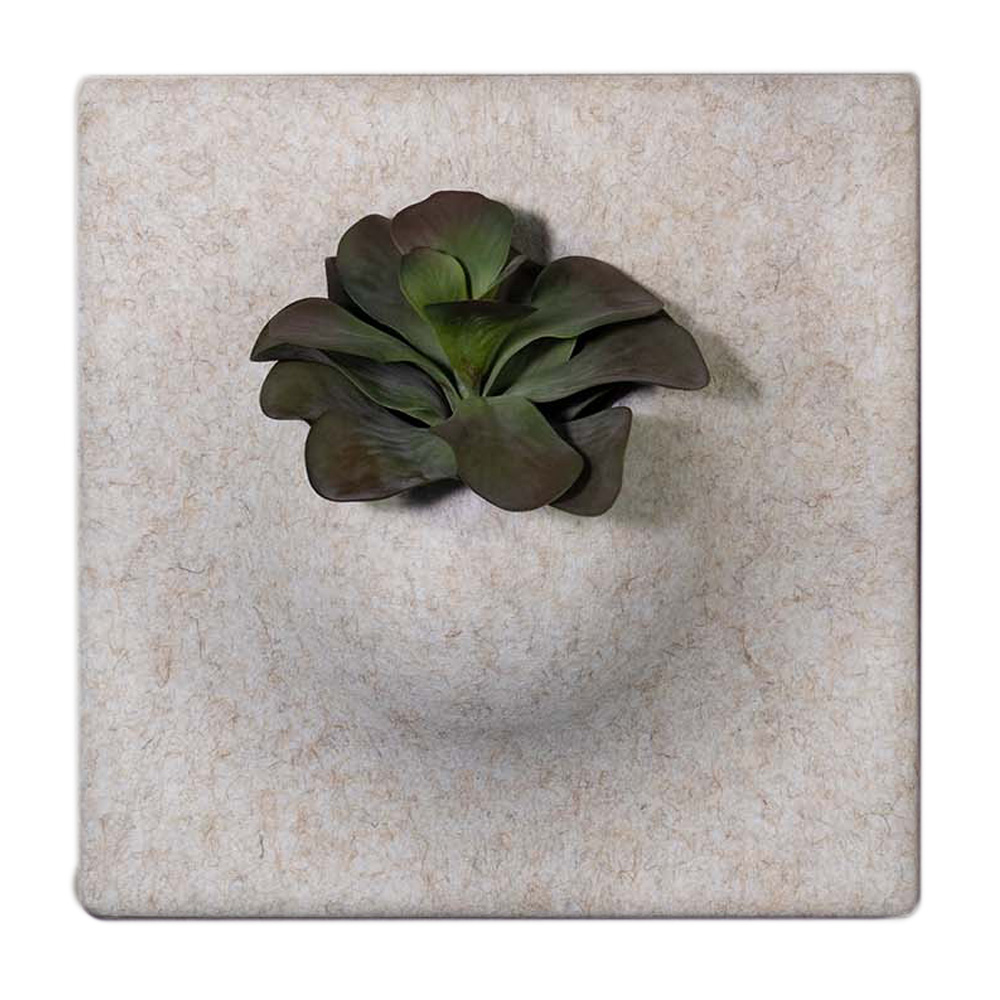 Ljudabsorbent PlantPanel 58x58x21 cm Hemp