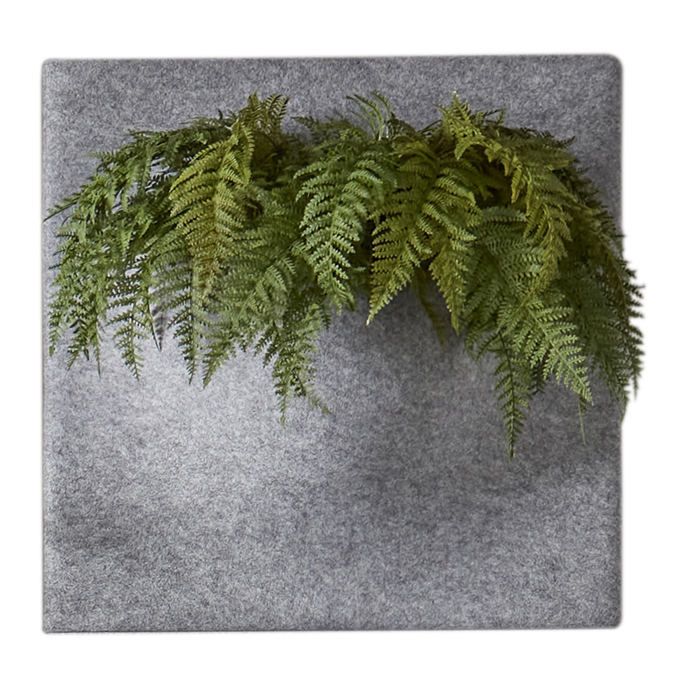 Ljudabsorbent PlantPanel 58x58x21 cm Gravel