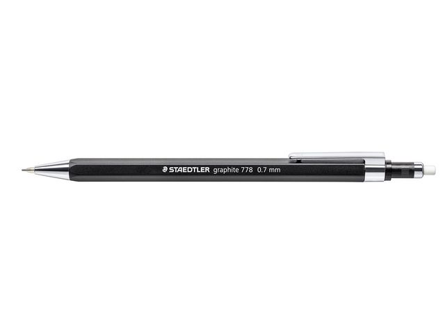 Stiftpenna STAEDTLER 778 0,7mm svart