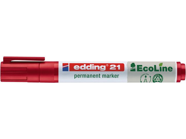 Märkpenna EDDING Ecoline 21 röd