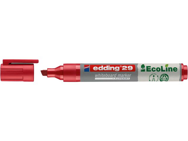 Whiteboardpenna EDDING Eco 29 röd
