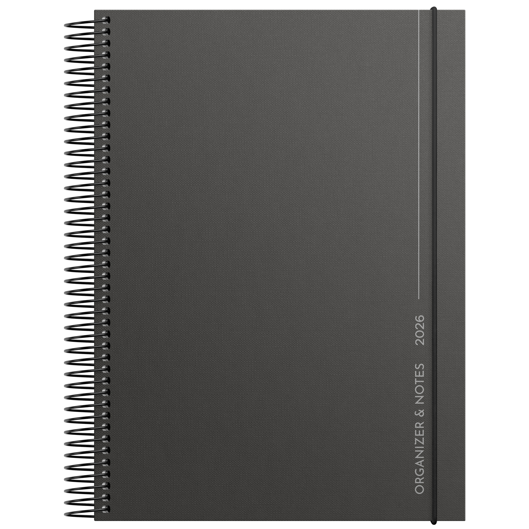 Kalender 2026 Organisera svart