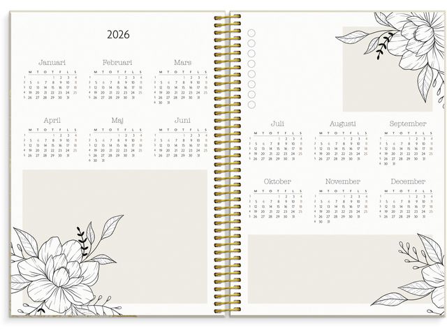 Life Planner 2026 Bloom