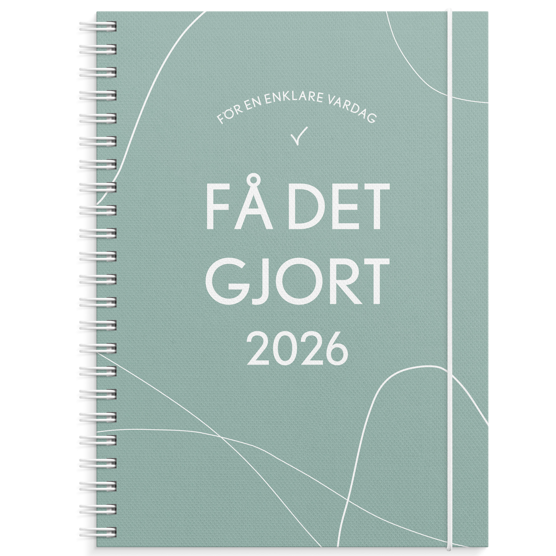 Kalender Få det gjort 2026 grön