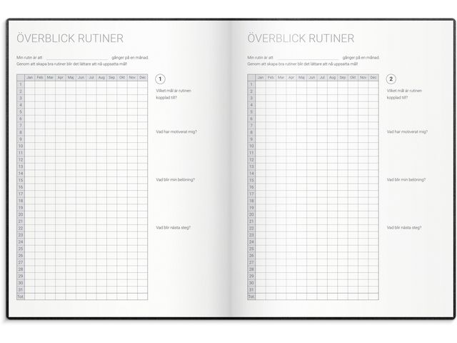Kalender 2026 Goal Planner