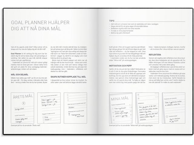 Kalender 2026 Goal Planner