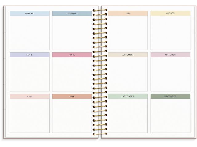 Life Organizer rosa 2026