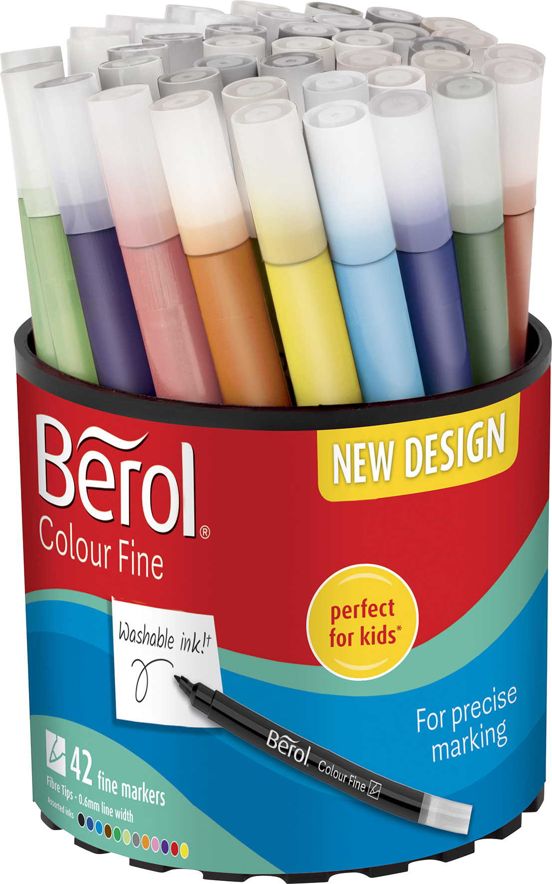 Tuschpennor Berol Fine 42 st/fp
