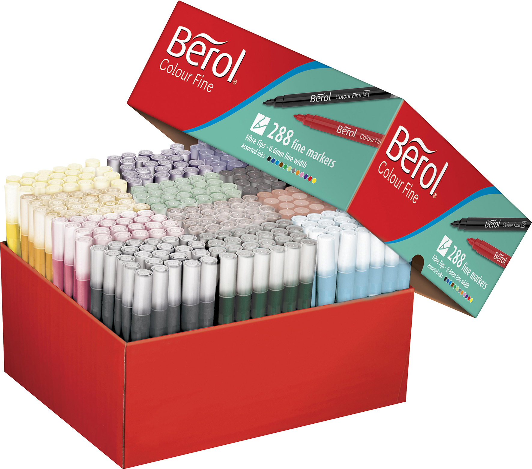 Tuschpennor Berol Fine 288 st/fp