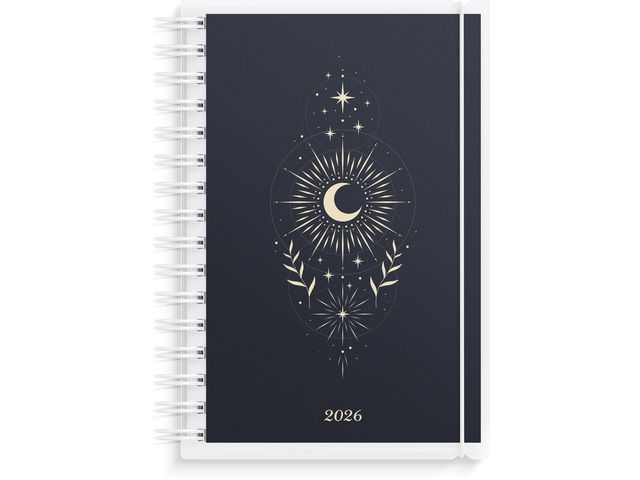 Kalender 2026 Dagbok 4i1