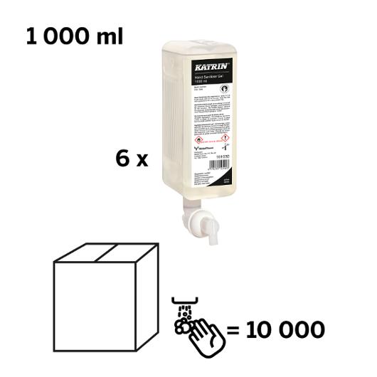 Handdesinfektion Gel 1000 ml Katrin