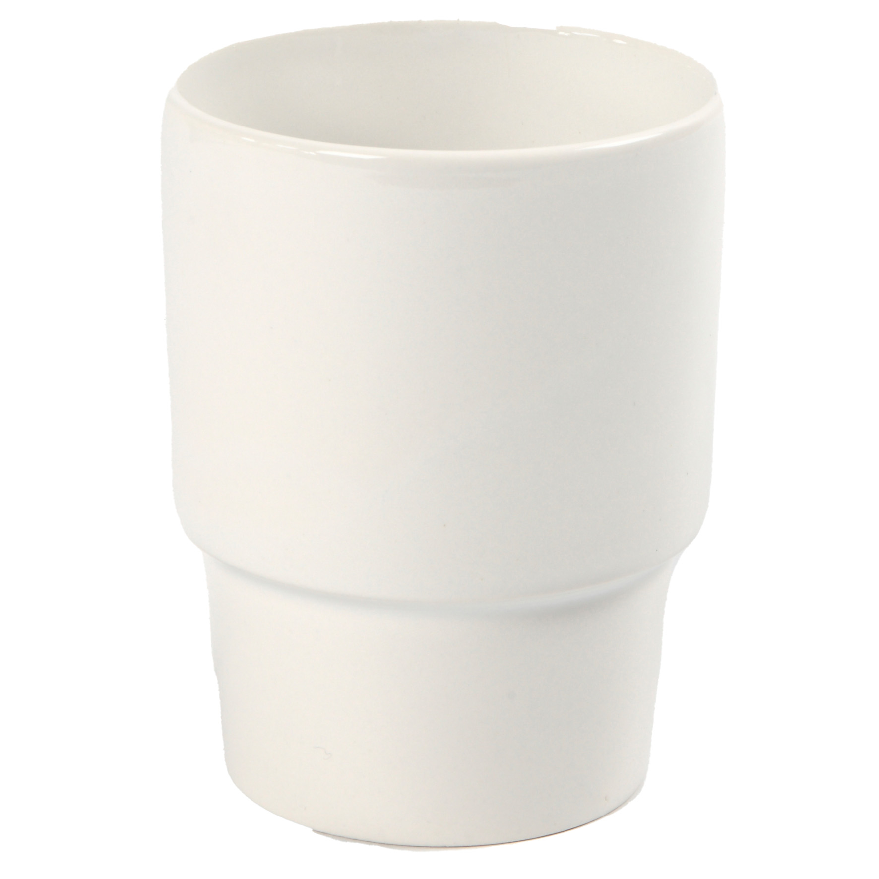 Poslinsmugg h11cm d8,5cm vit