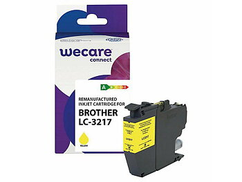 Bläckpatron WECARE BROTHER LC3217Y g