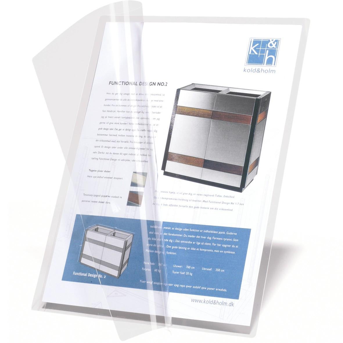 Kallamineringsfickor A3 300 mikron 100/fp