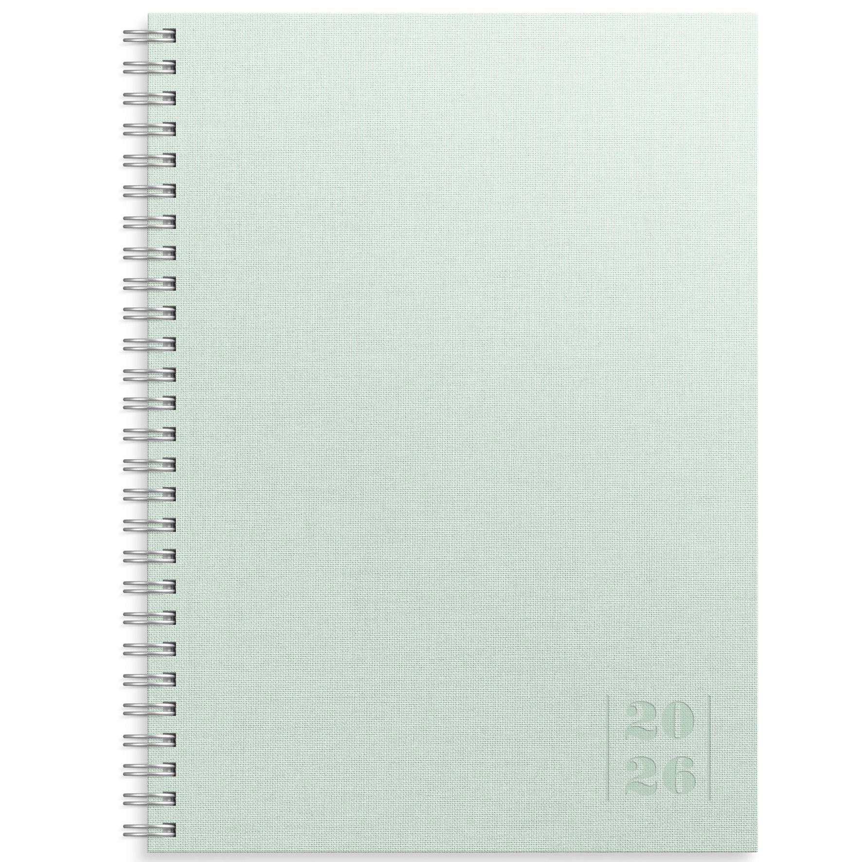 Kalender Business Textile grön 2026