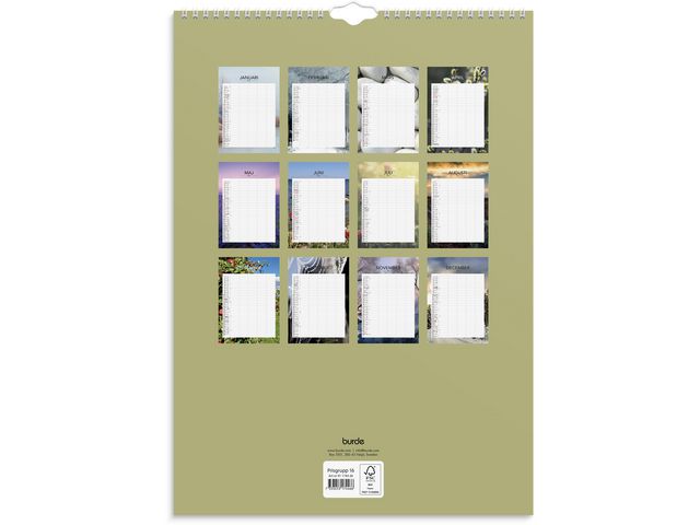 Familjekalender 2026 Seasons