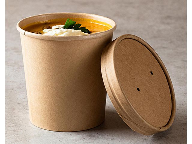 Soppskål papper 350ml 25st