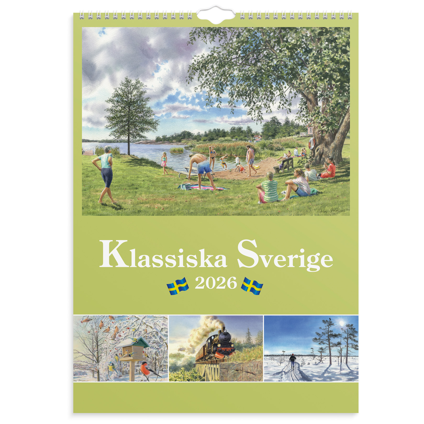Väggkal. 2026 KlassiskaSverige
