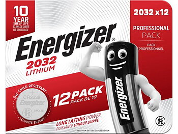 Batteri ENERGIZER Lithium CR2032 12/fp