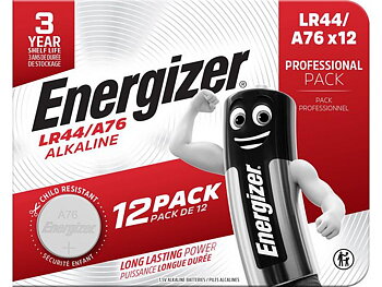 Batteri ENERGIZER A76/LR44 12/fp