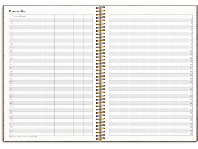 Kalender Study Twist mocca A5 25/26
