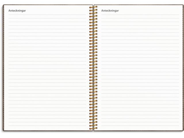 Kalender Study Twist mocca A5 25/26