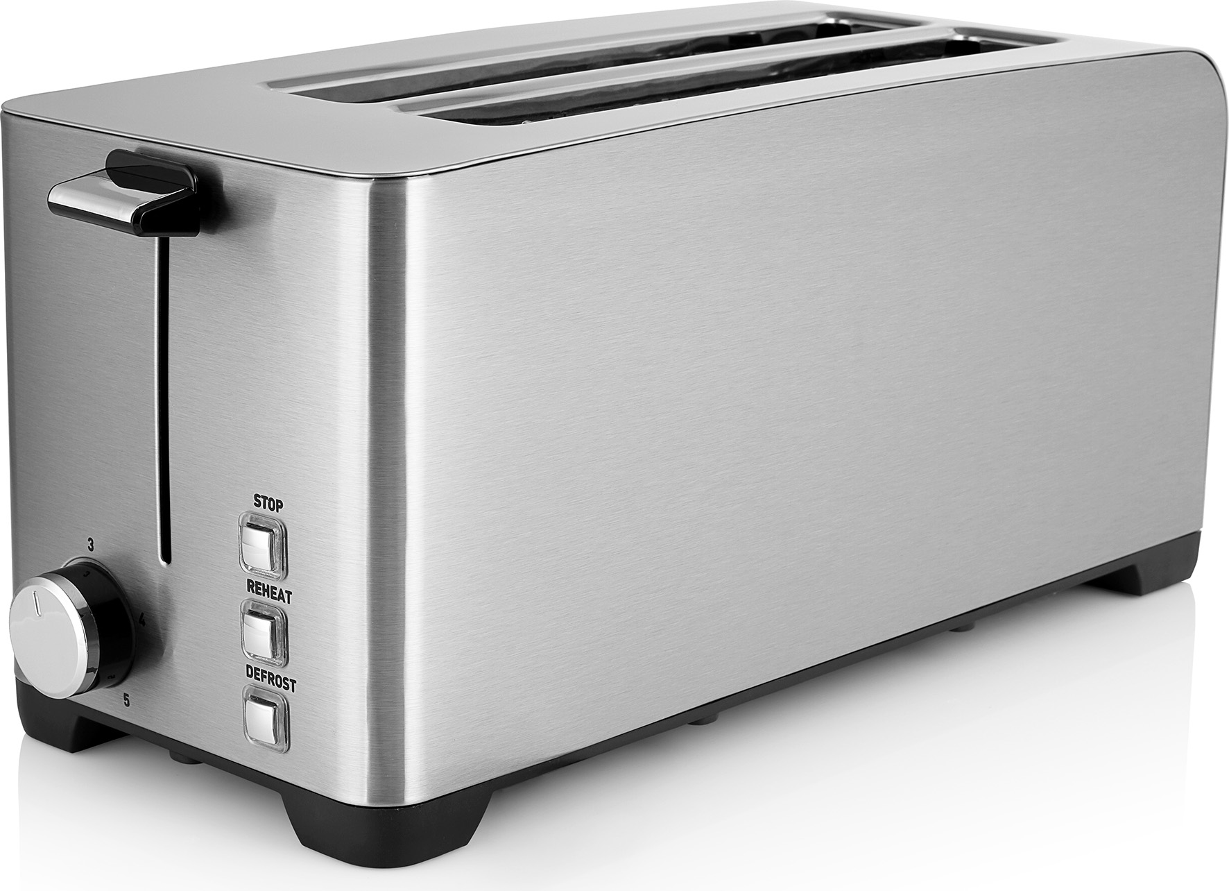 Brödrost 4-skivor 1000W