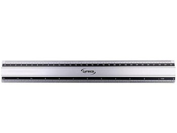 Linjal LYRECO aluminium 30cm