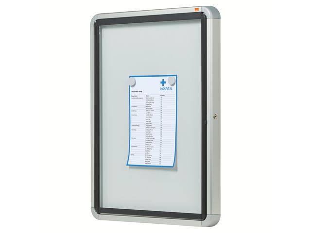 Anslagstavla låsbar Ute 4x A4 Magnetisk Nobo