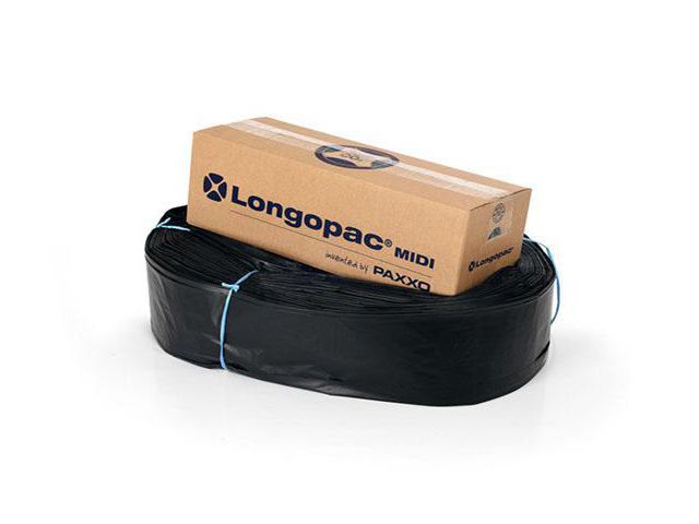 Kassett LONGOPAC Midi Eco 100m svart