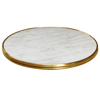 Bordsskiva Marble Ø60 cm Mäss.