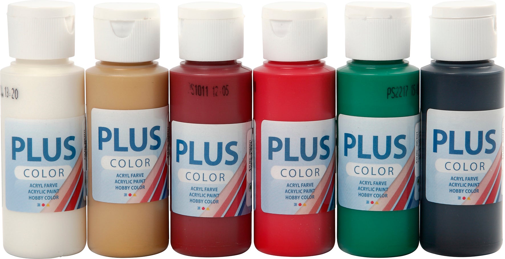 Hobbyfärg Plus Jul 6 x 60 ml