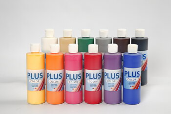 Hobbyfärg Plus Color 12x250ml