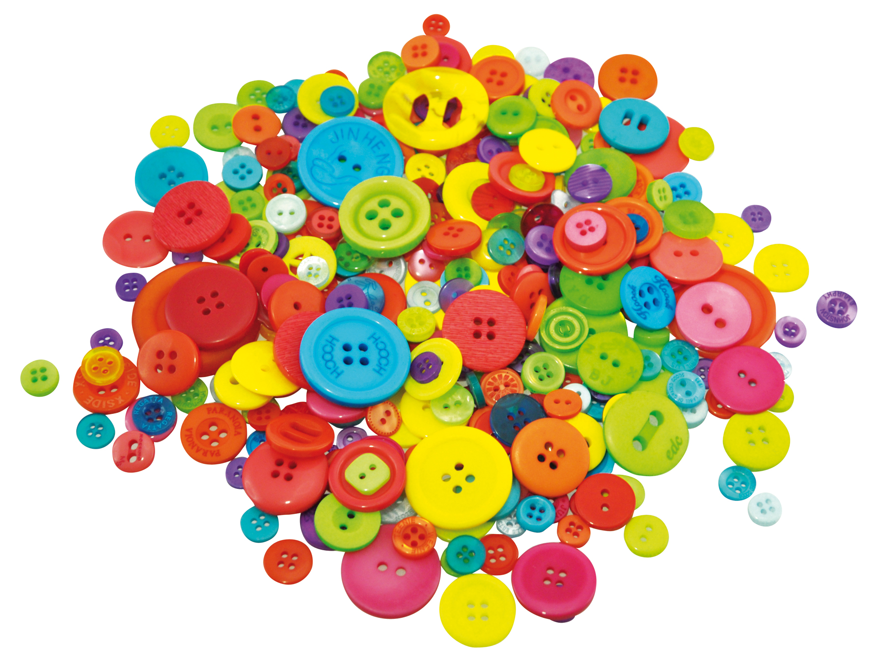 Knappar mix 500g