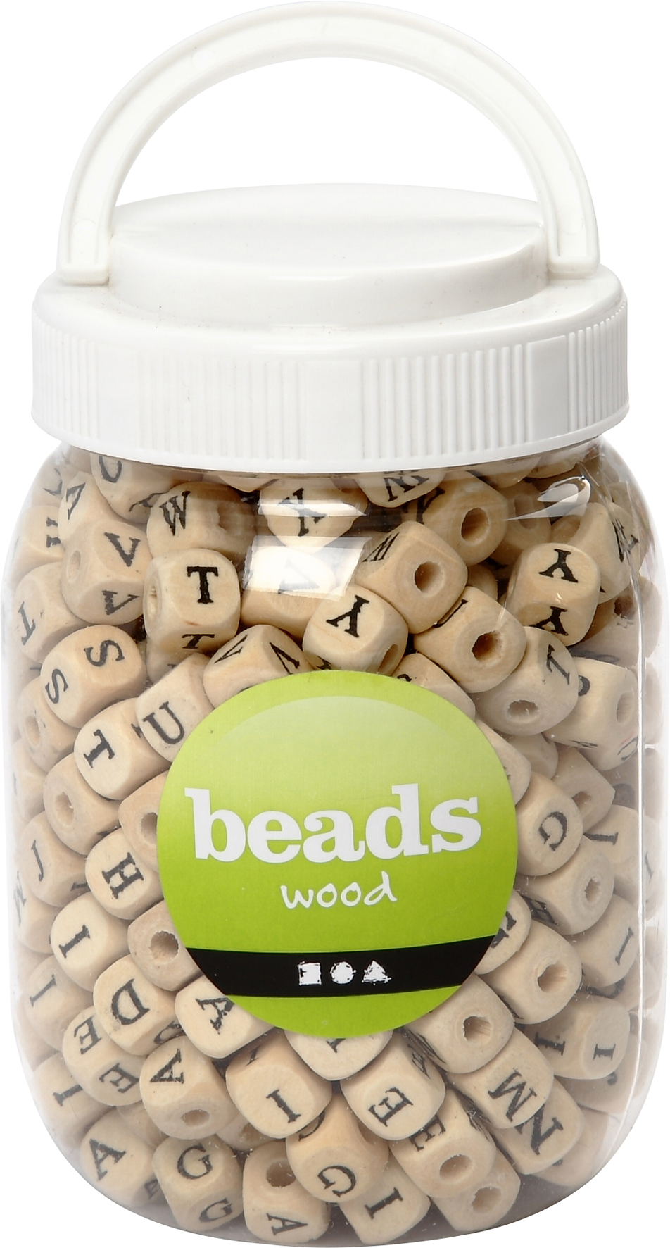 P&auml;rlor ABC tr&auml; 9x9x9mm 400/fp