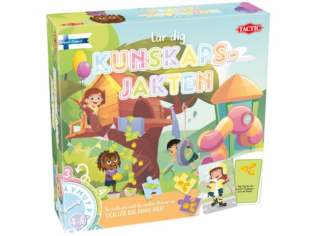 Spel Lär dig Kunskapsjakten från 4år