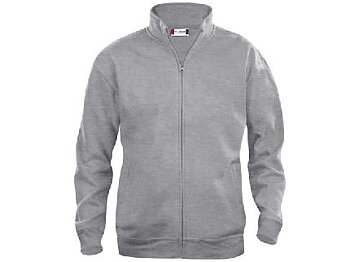 Basic Cardigan Herr Gråmelerad S