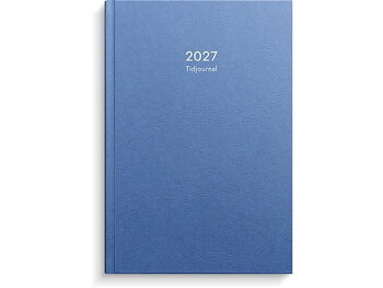 Tidjournal 2027 blå