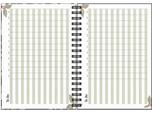 Kalender Life Planner Floral 2026