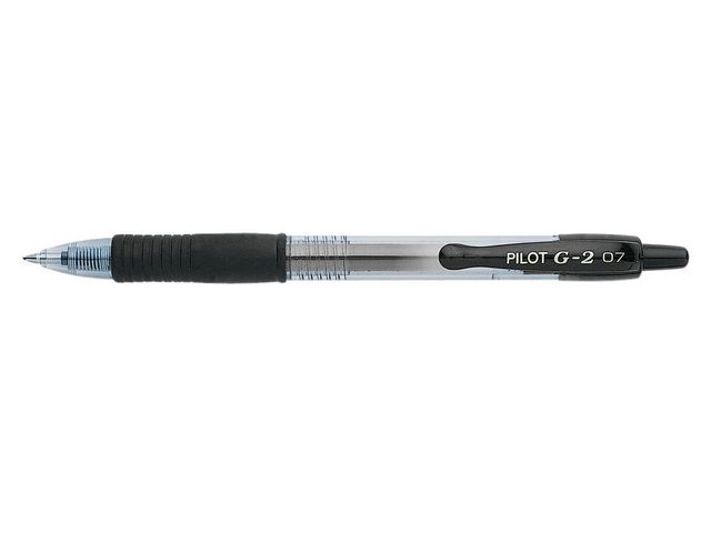 Gelpenna Pilot G-2+ 0,7 mm svart