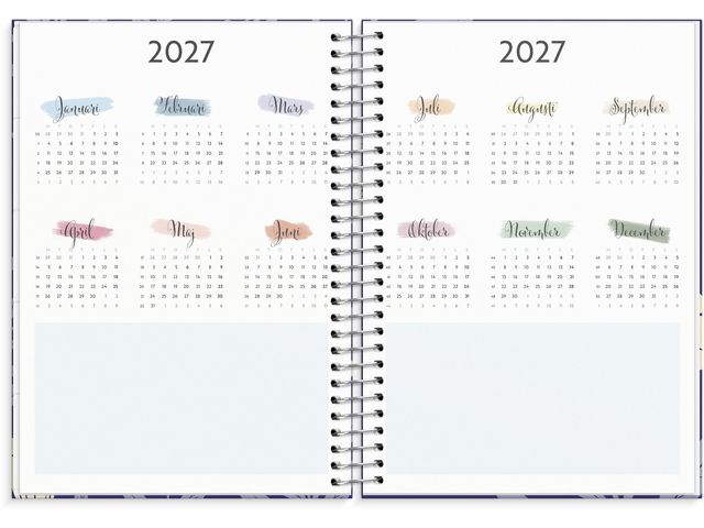 Life Organizer 2026 blå