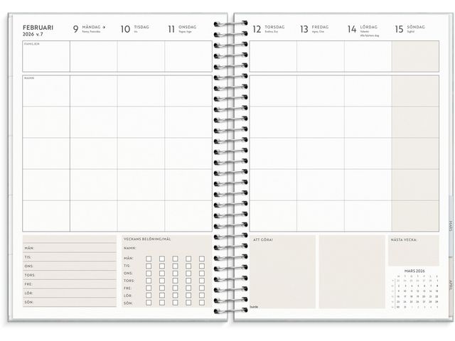 Life Organizer Family Planner 2026