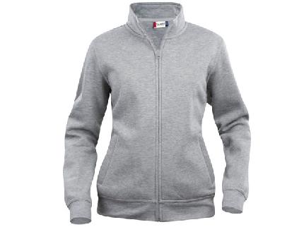 Basic Cardigan Dam Gråmelerad XL