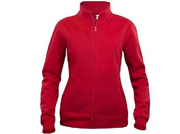 Basic Cardigan Dam Röd M