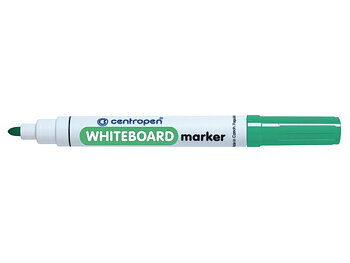 Whiteboardpenna CENTROPEN rund grön