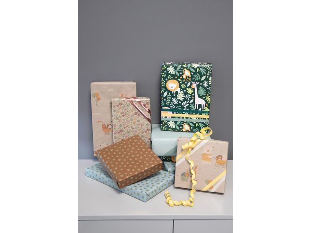 Presentpapper 57cmx154m Rainforest