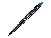 Märkpenna Faber Castell Superfine permanent blå