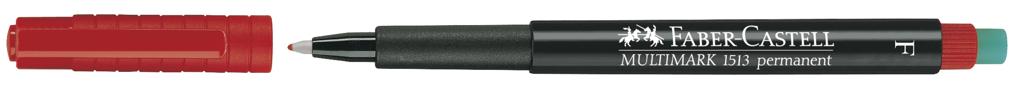 Märkpenna Faber Castell Fine permanent röd