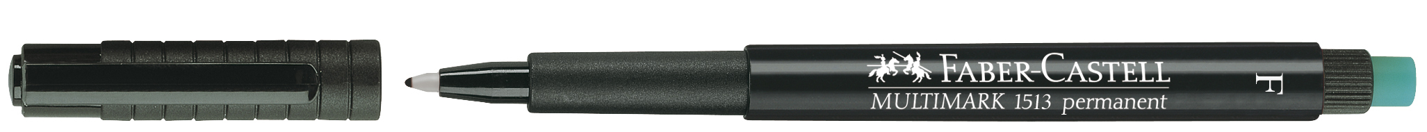 Märkpenna Faber Castell Fine permanent svart