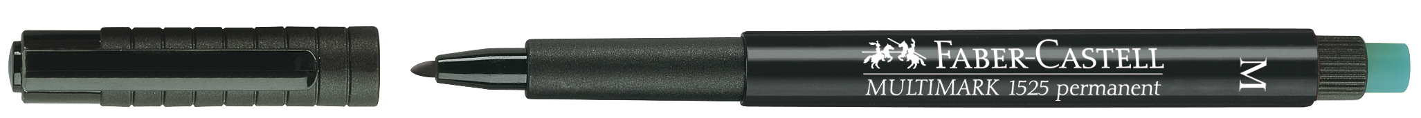 Märkpenna Faber Castell Medium permanent svart
